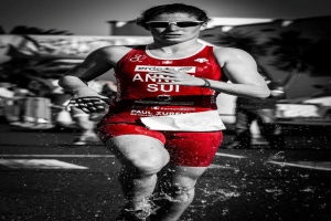 Triathletin Kaidi Kivioja bricht Estonia-Rekord beim Debüt im Ironman