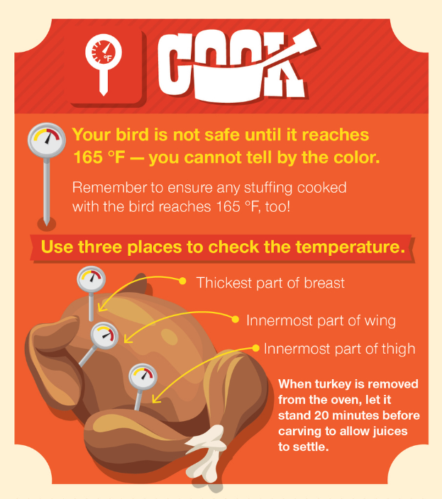 Ein Plakat mit Text und einem Huhn.