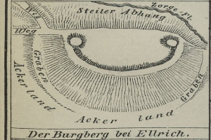 Eine schwarz-weiße detaillierte Karte von Hamburg, Deutschland, mit Straßen, Gebäuden, Sehenswürdigkeiten und Texten, die Informationen über die Bevölkerung, Bevölkerungsdichte und Lage der Stadt enthalten.