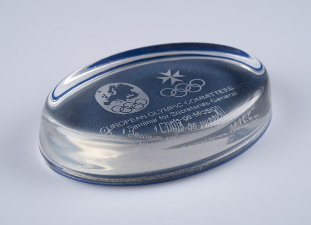 Sports Merit Medal for Mathias Plötze from TV Freiburg-Herdern